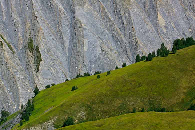 20 relief raviné dans l'Oisans Alpes